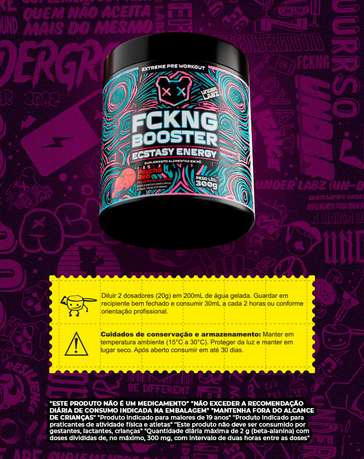 FCKNG BOOSTER ECSTASY ENERGY