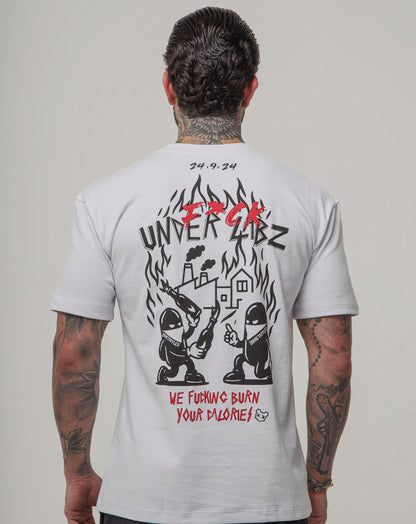 CAMISETA MASCULINA OVERSIZED DIMETHYLEX BRANCO