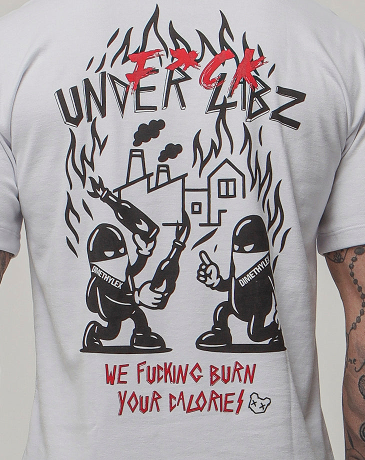 CAMISETA MASCULINA OVERSIZED DIMETHYLEX BRANCO