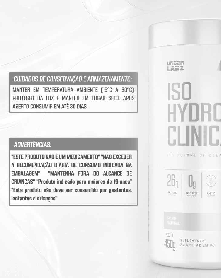 ISO HYDRO CLINICAL WHEY 450G