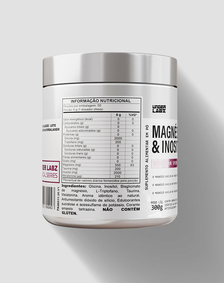 MAGNÉSIO & INOSITOL 300G