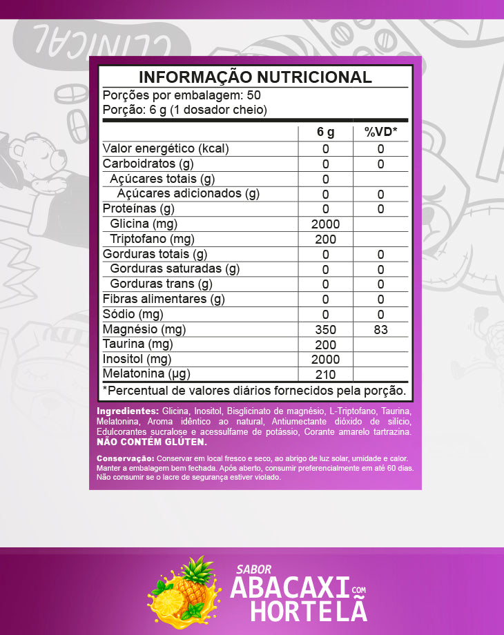 MAGNÉSIO & INOSITOL 300G