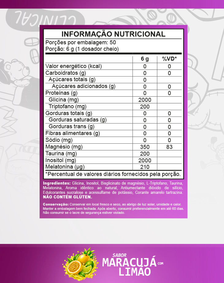 MAGNÉSIO & INOSITOL 300G