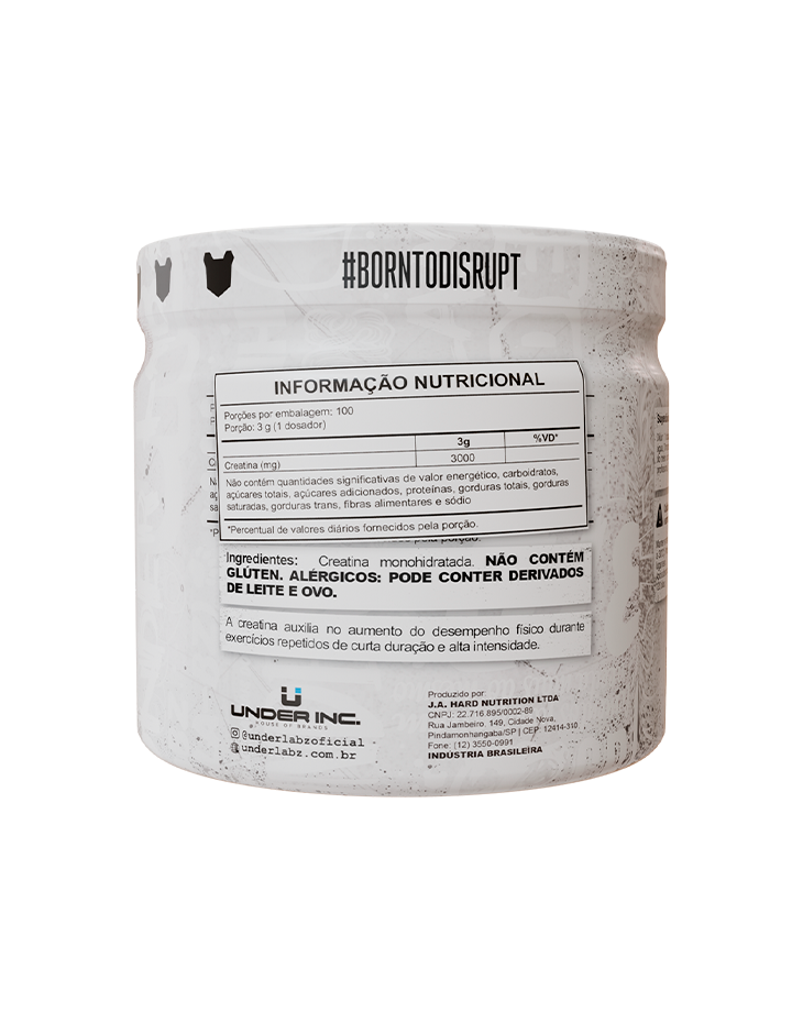 CREATINE 100% PURE BORNTODISRUPT