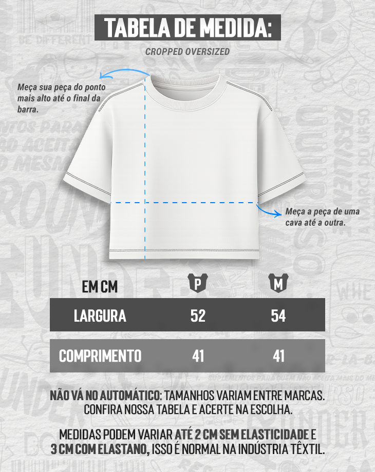 CROPPED FEMININO COLLEGE