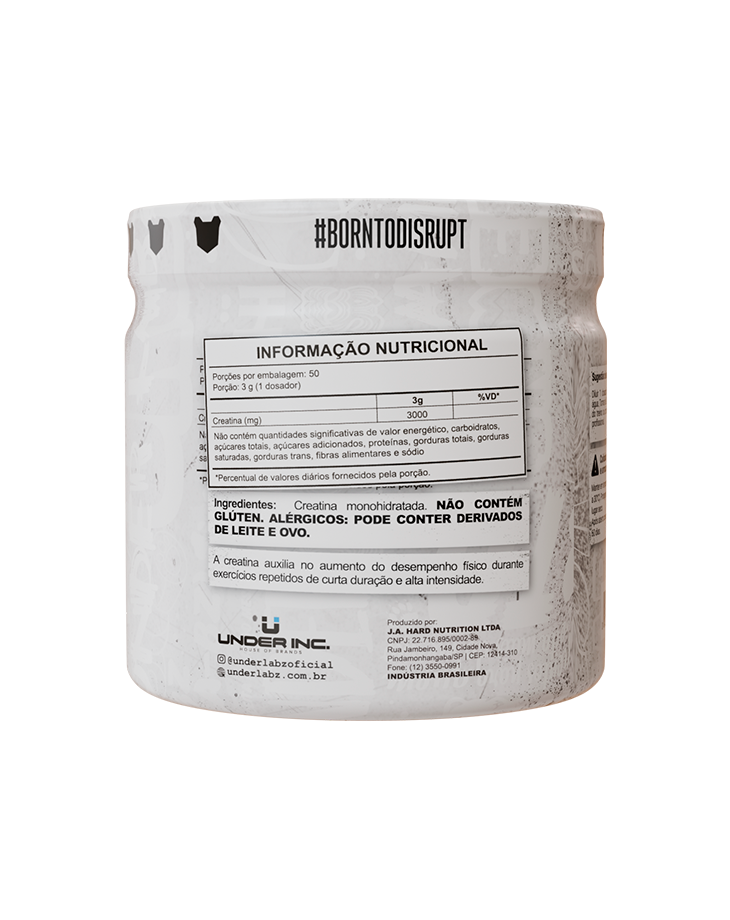 CREATINE 100% PURE BORNTODISRUPT