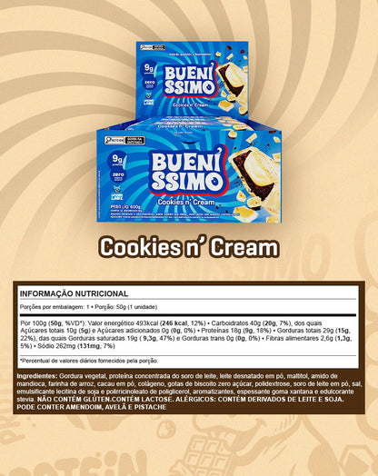 DISPLAY COM 12 BARRAS DE PROTEÍNA BUENÍSSIMO