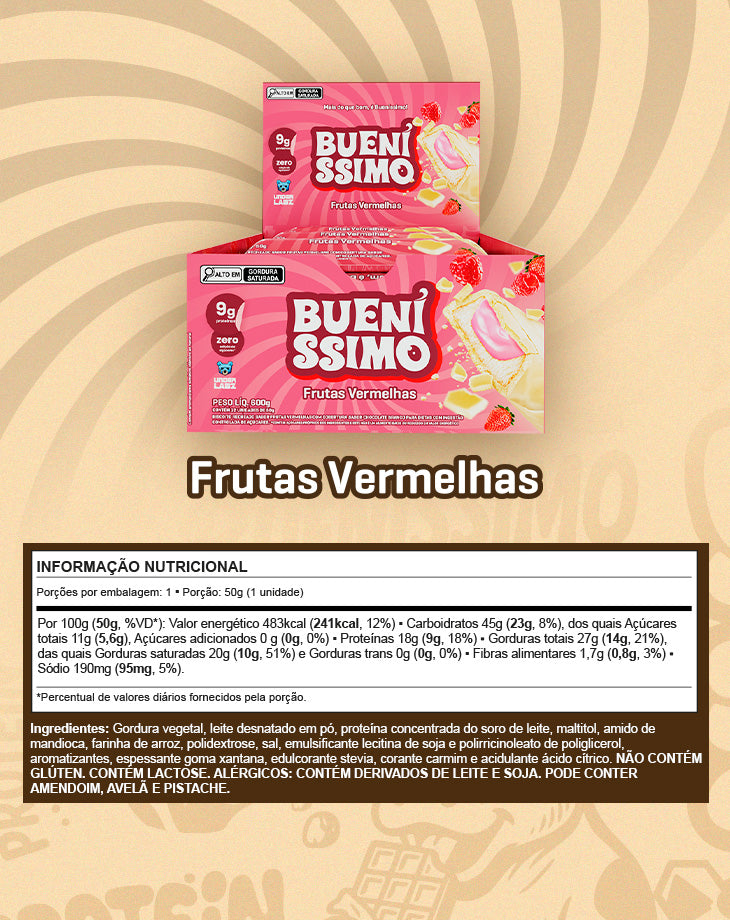 DISPLAY COM 12 BARRAS DE PROTEÍNA BUENÍSSIMO