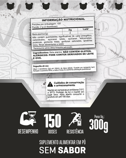 BETA ALANINE BORNTODISRUPT 300G