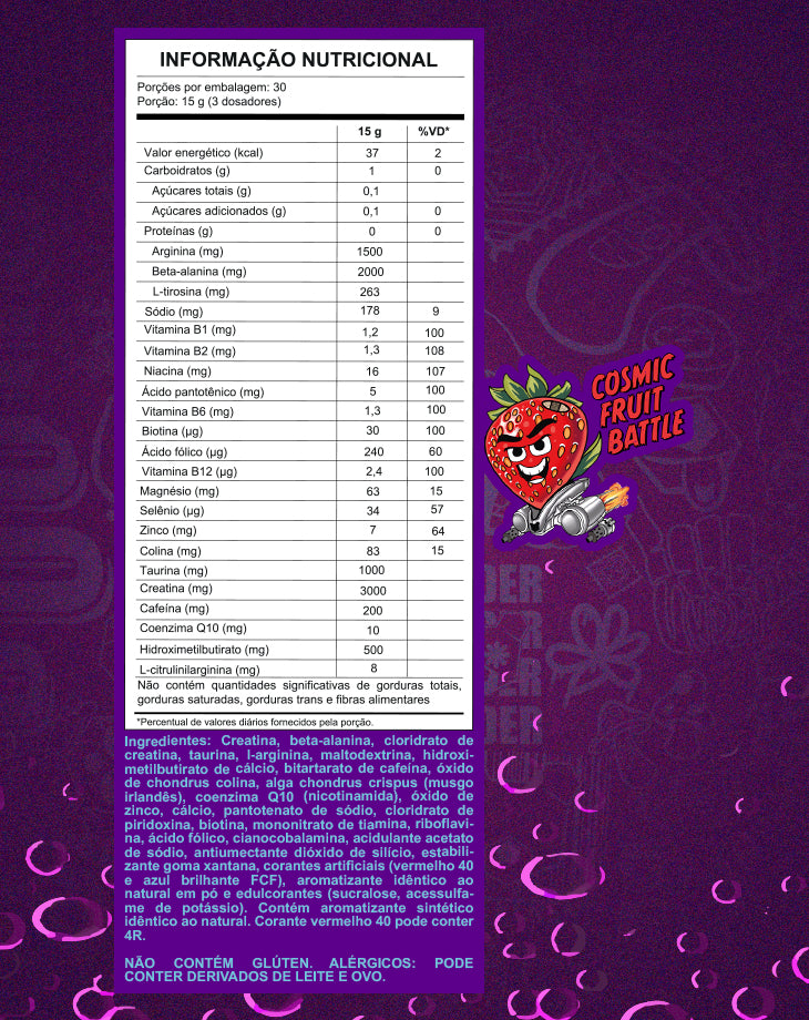 WARZONE ROCKET ENERGY 450g