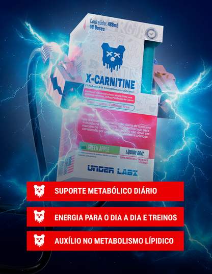 X-CARNITINE LIPO-DRIVE BORNTODISRUPT 480ML