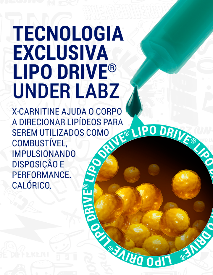 X-CARNITINE LIPO-DRIVE BORNTODISRUPT 480ML