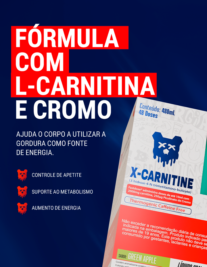 X-CARNITINE LIPO-DRIVE BORNTODISRUPT 480ML