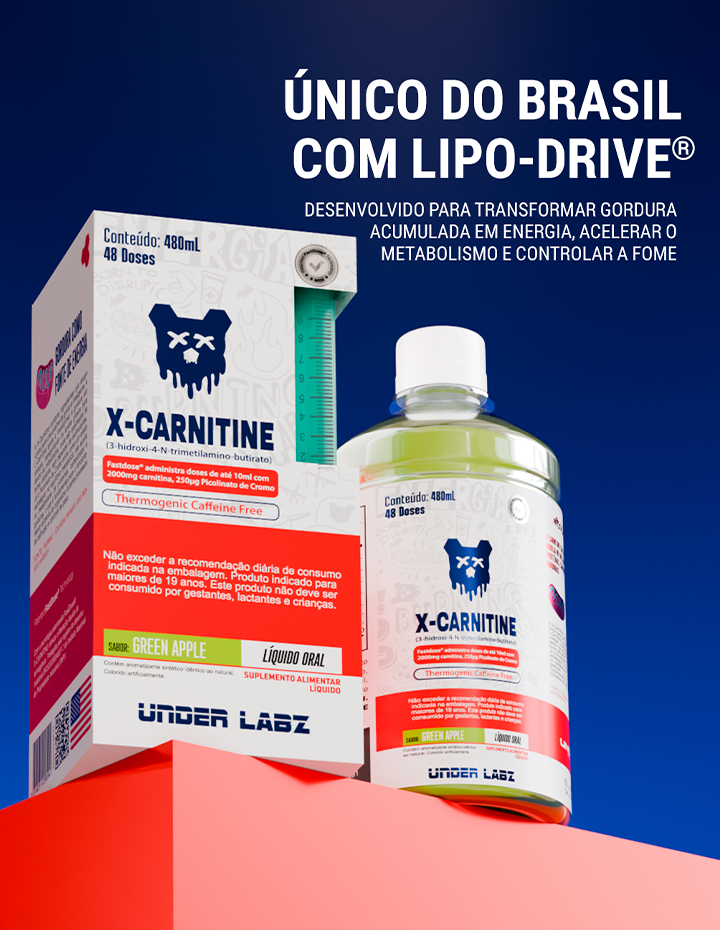 X-CARNITINE LIPO-DRIVE BORNTODISRUPT 480ML