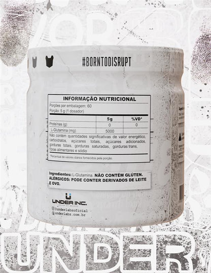 GLUTAMINA 100% PURE BORNTODISRUPT 300G