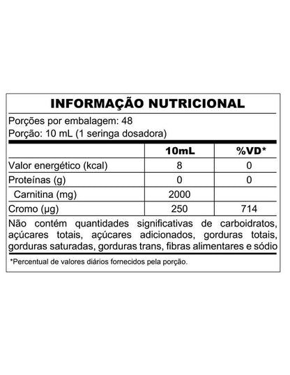 X-CARNITINE LIPO-DRIVE BORNTODISRUPT 480ML